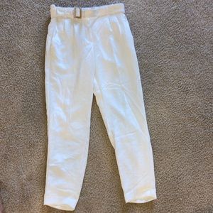 Express high waisted linen pants